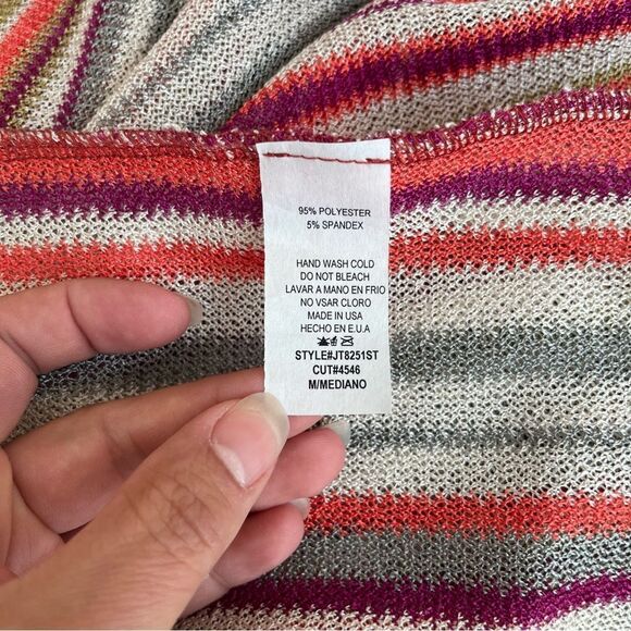 Striped Lightweight Maxi Duster - Picture 8 of 10